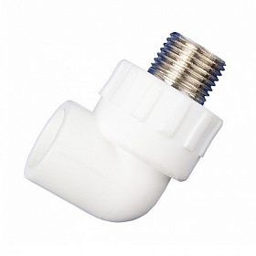 Угольник PPRC c НР 25х3/4 MeerPlast
