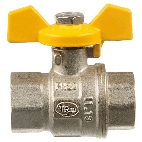 кран шаров. Terma-R газ. 1/2"в/в бант. 30561