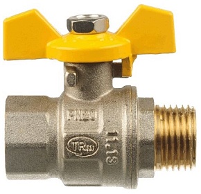 кран шаров. Terma-R газ. 1/2"в/н бант. 30563